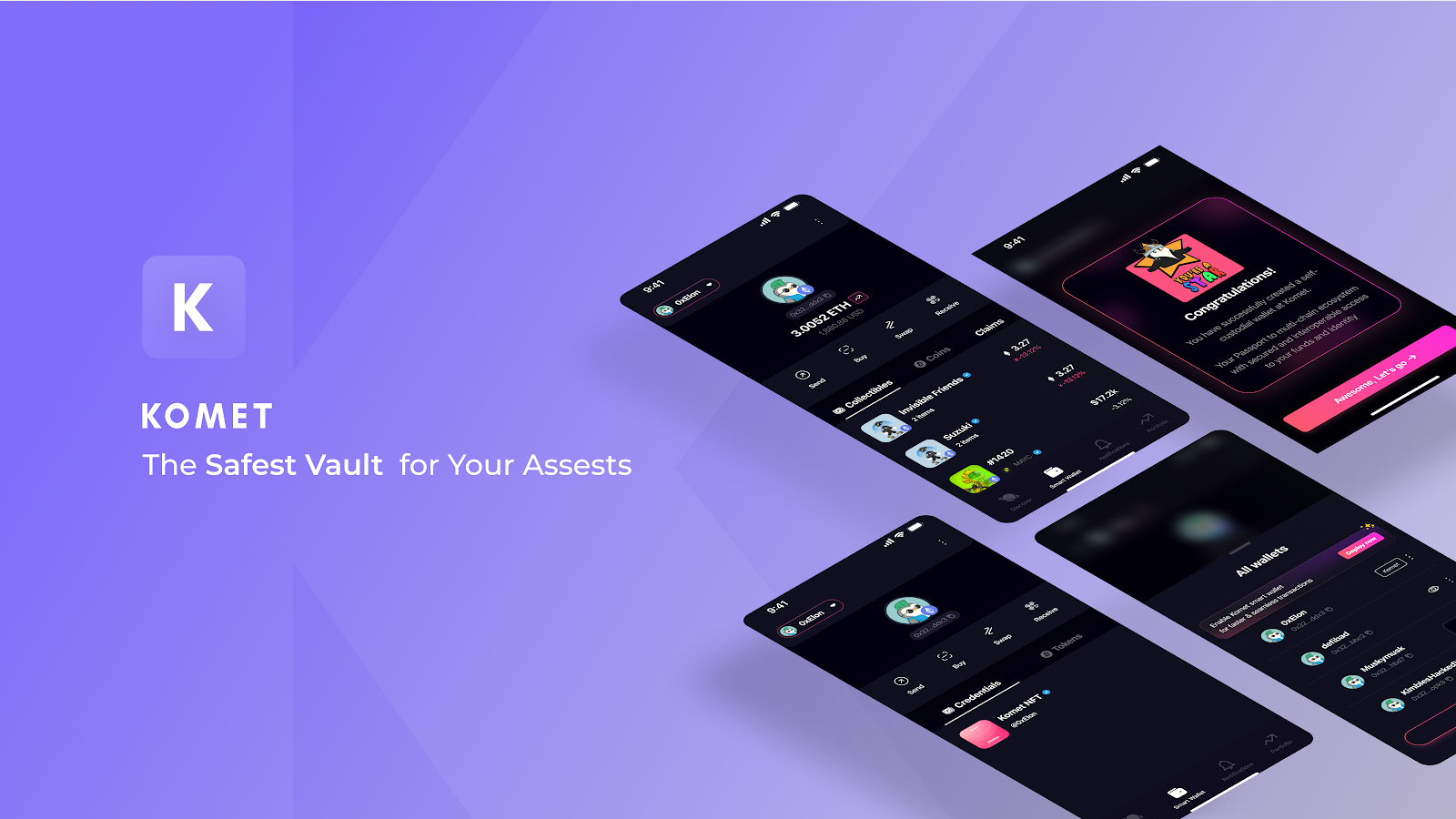 Komet Wallet: Your safest way to access digital collectibles